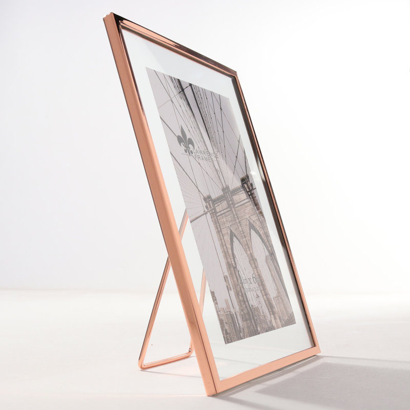 Wrought Studio Edison Metal Float Picture Frame & Reviews Wayfair.ca